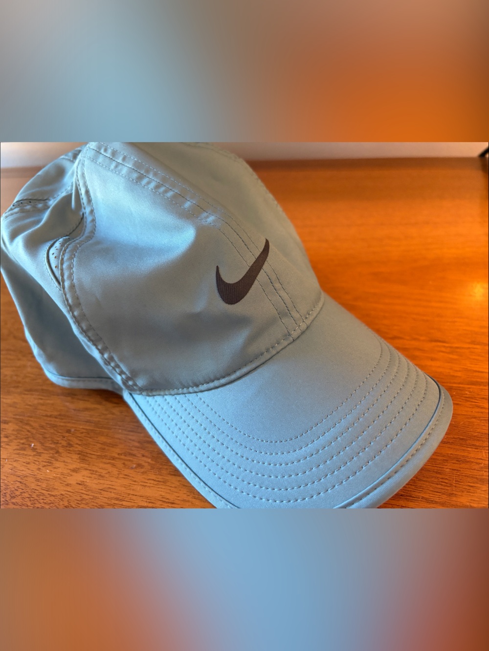 Women’s Light Blue Athletic Cap with Swoosh
